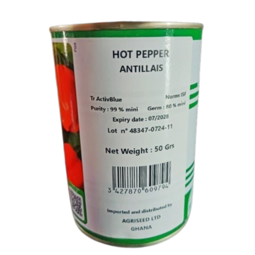 Antillais Hot Pepper Seed 50g