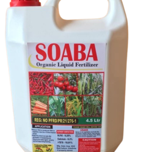 Soaba Organic Fertiliser 4.5L